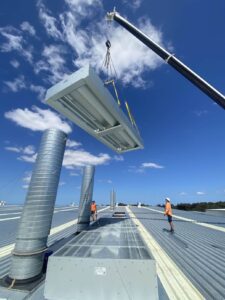 Crane Roof Vent Install