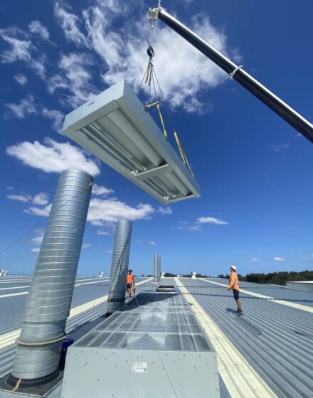 Crane Roof Vent Install