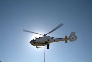 heli lift installation